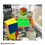 مکعب روبیک 3*3 حرفه ای (جعبه 6 عددی)