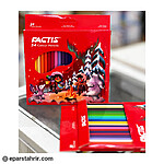 مداد رنگی فکتیس 24 رنگ جعبه مقوایی
