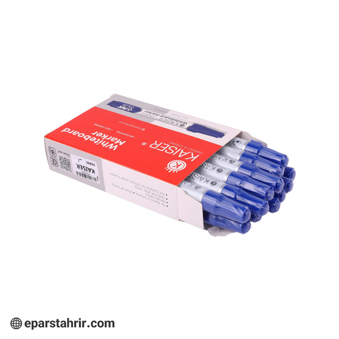 kaiser-sk860-round-tip-whiteboard-marker-pack-of-12-9 (2) ماژیک وایت برد کایزر SK860 نوک گرد (بسته 12 عددی)