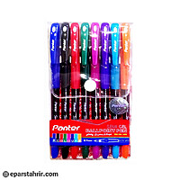خودکار پنتر رنگی نوک7/. کد SGP102 (بسته 8 عددی)
