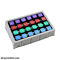تراش فلزی ووک (بسته 24 عددی)
