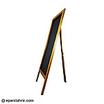 تخته سیاه 45*70 همراه با پایه (کافه ای)