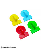 مهر ساعت آموزشی تک جعبه (بسته 12 عددی)