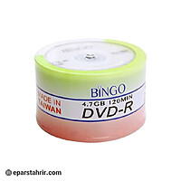 دی وی دی خام DVD بینگو Bingo (بسته 50 عددی)