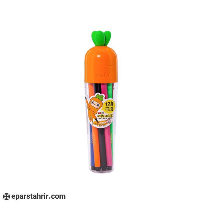 carrot-marker ماژیک هویج (بسته ۱۲ عددی)