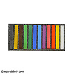 پاستل گچی 12 رنگ هیگر کد AP01