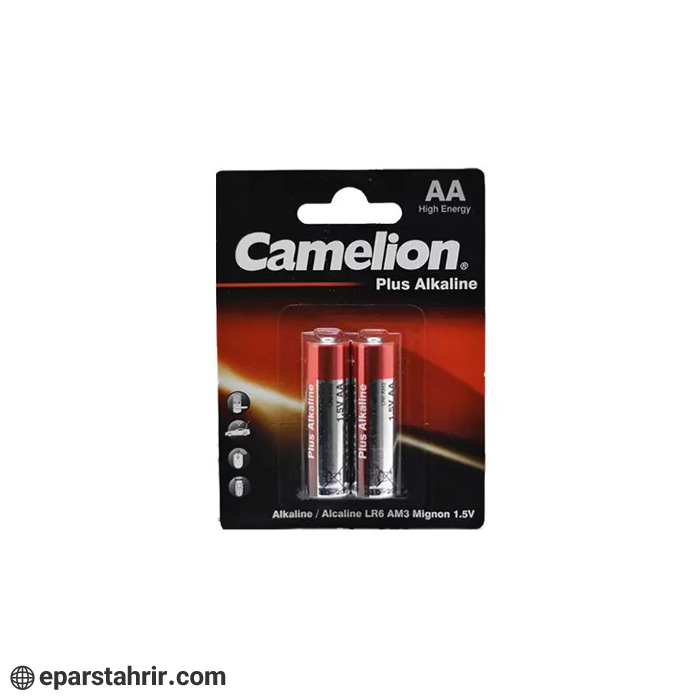 chameleon-alkaline-2-cell-battery باتري نيم قلمي كمليون آلكالاين 2 عددي