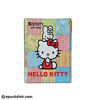 دفتر نقاشي 50 برگ طلقي تك فنر سپنتا