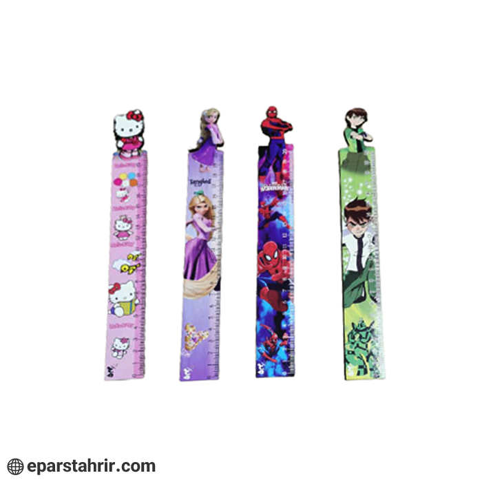 fancy-wooden-ruler خط کش چوبی فانتزی