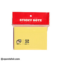 کاغذ یادداشت کایزر(SK381) لبه چسبی 4*3