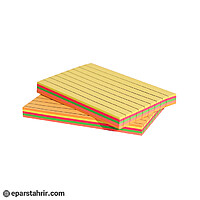 کاغذ یادداشت کایزر(SK384) لبه چسبی 4*3 خط دار
