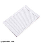 یدک کلاسور پارس 4 سوراخ 50 برگ