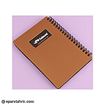 دفترچه یادداشت سهند A5 پنجره ای 100 برگ