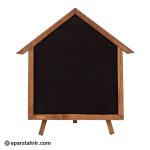 تخته سیاه سه پایه دار کلبه ای پارس کد P206 ( تک جعبه )
