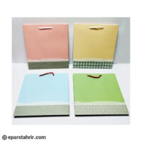 پاکت کادویی آذین سایز 3 ولن (24*33) مربعی (بسته 12 عددی)