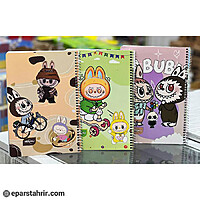 دفتر منهاج 80 برگ طلقی فنری