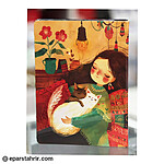 دفتر کلاسوری پارس 100 برگ قفل فلزی کد P700