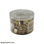 گیره دوبل طلایی DL جور کد 6181 (بسته 42 عدی)