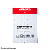 کاغذ یادداشت کایزر(SK387) لبه چسبی A5 خط دار