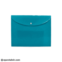 پوشه پلاستیکی پارس A4 دکمه دار اعلاء کد P1001 (بسته 48 عددی)