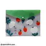 پوشه پلاستیکی A4 دکمه دار طرح دار کدDL5187 (بسته 12 عددی)