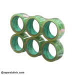 چسب پهن کروم 5 سانت 90 یارد 37 میکرون (بسته 6 عددی)