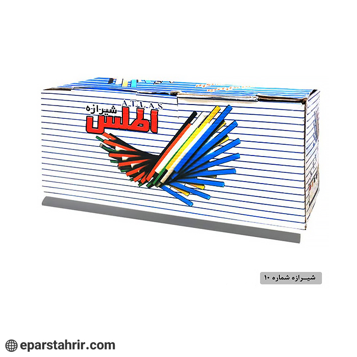شیرازه 10 اطلس (بسته 100 عددی)