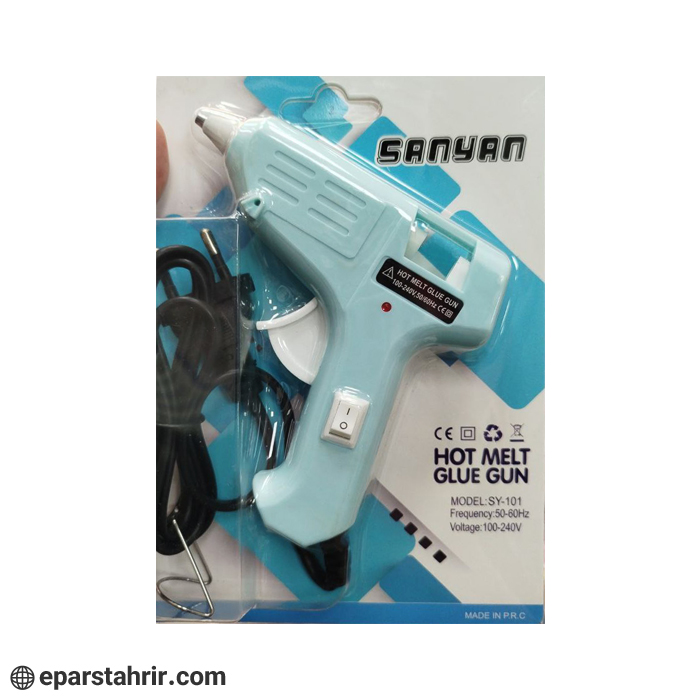 small-button-type-hot-melt-machine-code-sy-101 دستگاه حرارتی کوچک دکمه دار هات ملت کد SY-101