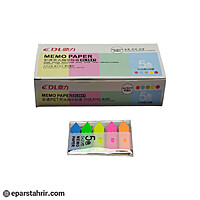 يادداشت لبه چسبي فلشی DL-5941 (بسته 5 رنگ)