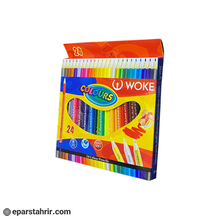 مداد رنگی ووک 24 رنگ کد 9402-24