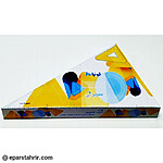 گونیا صریر 60 درجه سایز بزرگ (بسته 12 عددی)