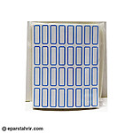 اتیکت دور آبی سلفونی 100 ورقی