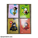 دفتر چاپی فانتزی خطدار 60 برگ