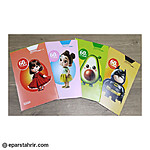 دفتر چاپی فانتزی خطدار 60 برگ