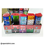 مداد قرمز کویلو طرح دار (بسته 72 عددی)