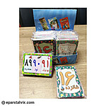 کارت اعداد آموزشی از 0 تا 100 کوچک بسته سلفونی