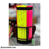 مداد مشكي فكتيس فلش بلك وود پاكن دار (72 عددي)