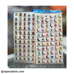 برچسب تشويقي طلاكوب (بسته 10 برگي)