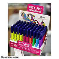 ماژيک لايت اطلس قلمي دوسر ( رگلام 60 عددي)