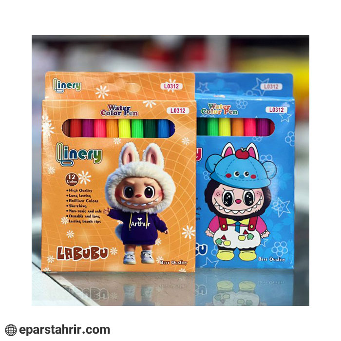 ماژيك نقاشي 12رنگ جعبه اي كد L0312