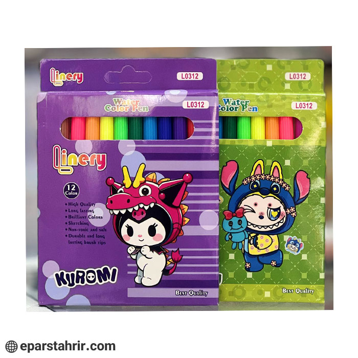 ماژيك نقاشي 12رنگ جعبه اي كد L0312