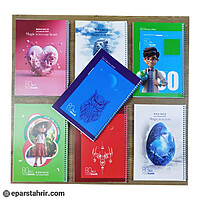 دفتر نوین 80 برگ فنری