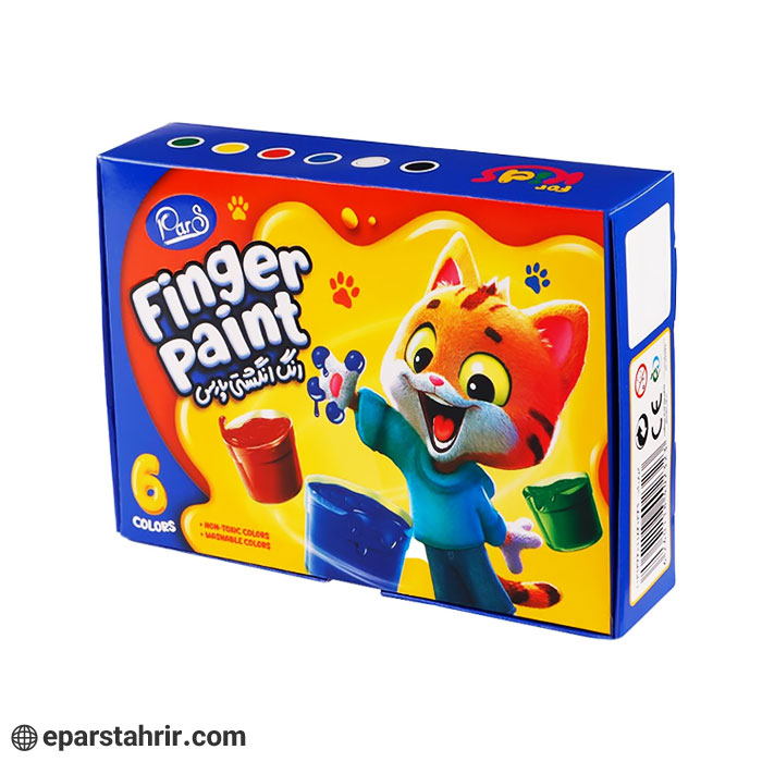 رنگ انگشتی پارس 6 رنگ