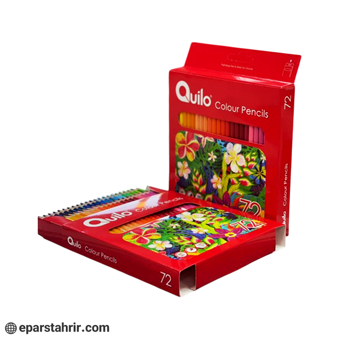 مدادرنگی کویلو 72 رنگ جعبه مقوایی
