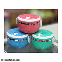 ظرف غذا يك طبقه داخل استيل