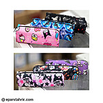 جامدادي تك زيپ كرومي