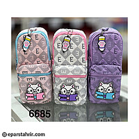 جامدادي پارچه اي دو زيپ كد 6685