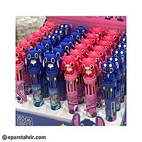 خودکار فشاری 10 رنگ کد8006 (بسته 36 عددی)