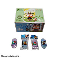 تراش و پاک کن فانتزی کد6057 (بسته 48 عددی)