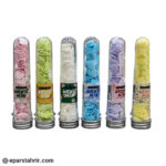 صابون لوله ای سرفلزی کد 0123 (بسته 24 عددی)